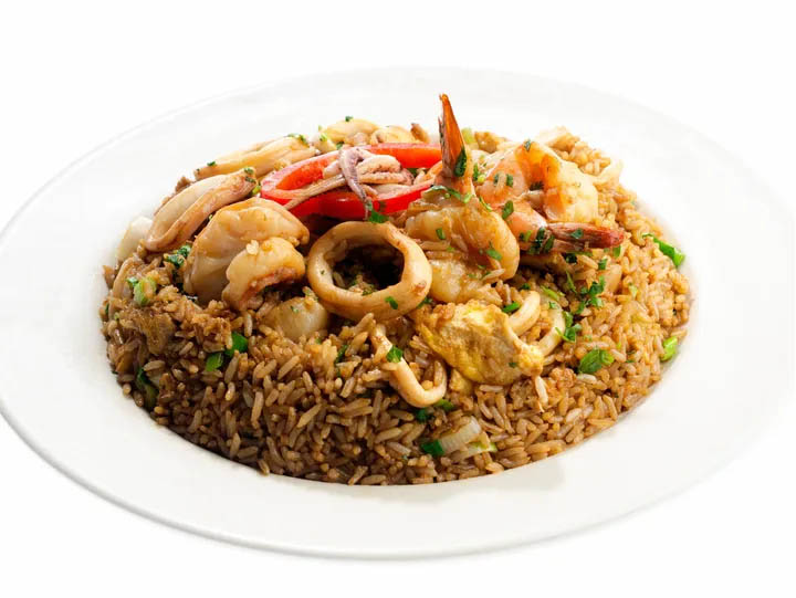 Fried Rice with Seafood | El Puerto